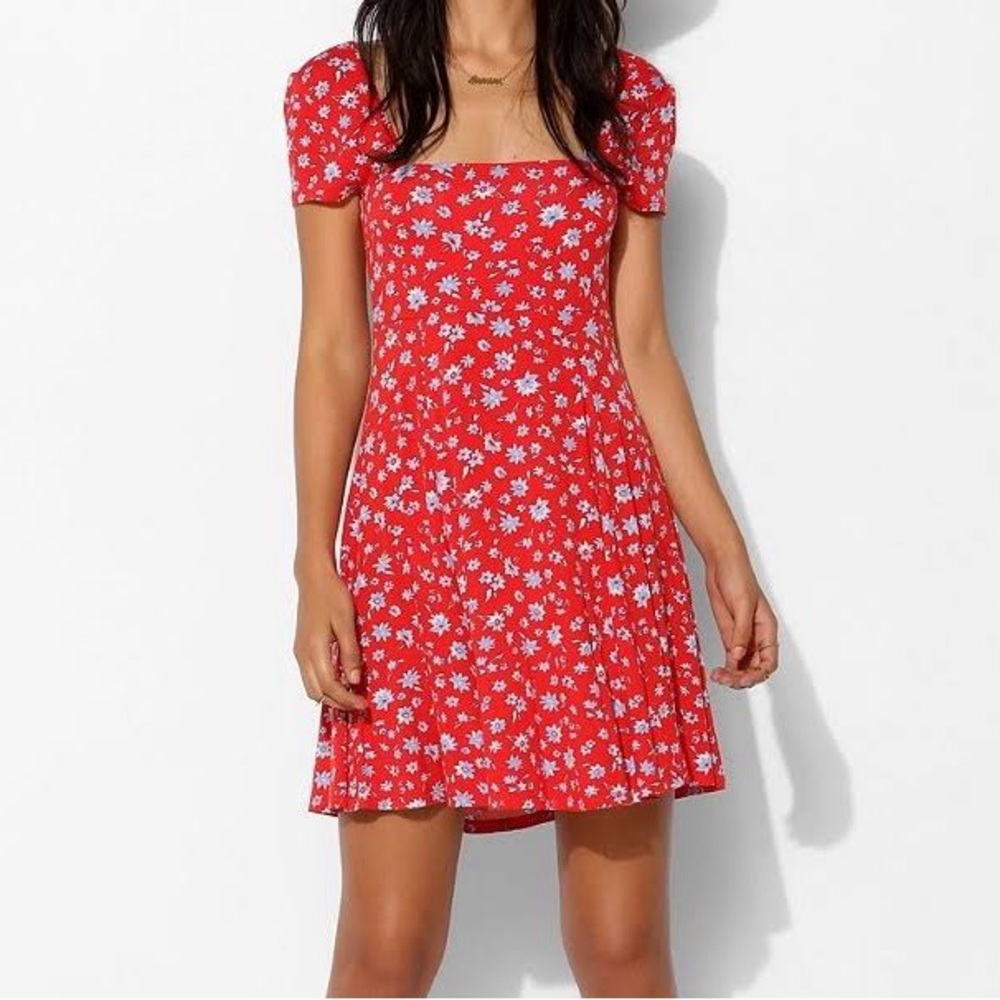 Kimchi Blue Babydoll Skater Dress